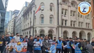 Kurdish Activists Monitored and Recorded by Iraqi Consulate Staff During Manchester Protest Organized by Dakok