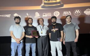 Birmingham Kurdish Film Festival Presents an Appreciation Award to Dakok Support Centre
