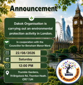 Announcement for Activity 